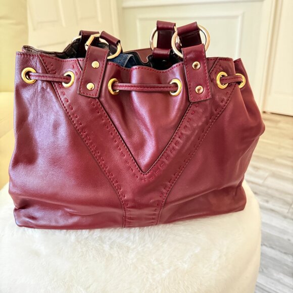 Authentic Yves Saint Lauren Soft Leather Shoulder Bag - Picture 11 of 14